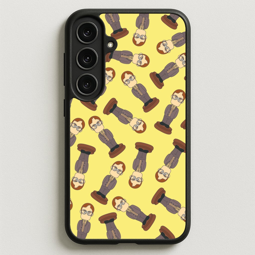 Dwight Pattern Phone Case for Galaxy S25FE