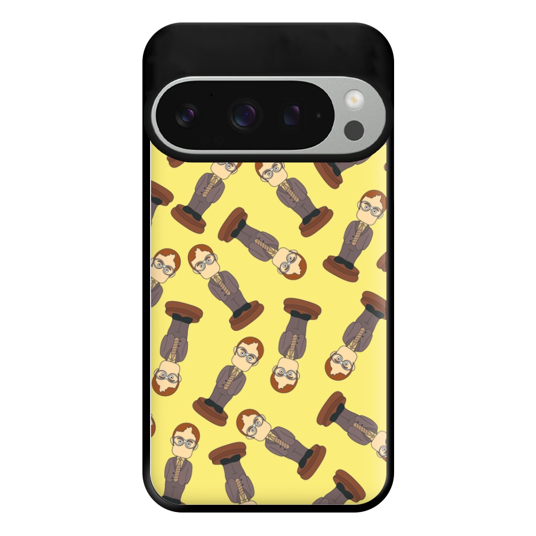 Dwight Pattern Phone Case for Google Pixel 9 Pro XL