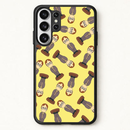 Dwight Pattern Phone Case for Galaxy S26 Ultra