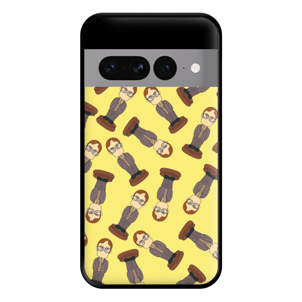 Dwight Pattern Phone Case for Google Pixel 7 Pro