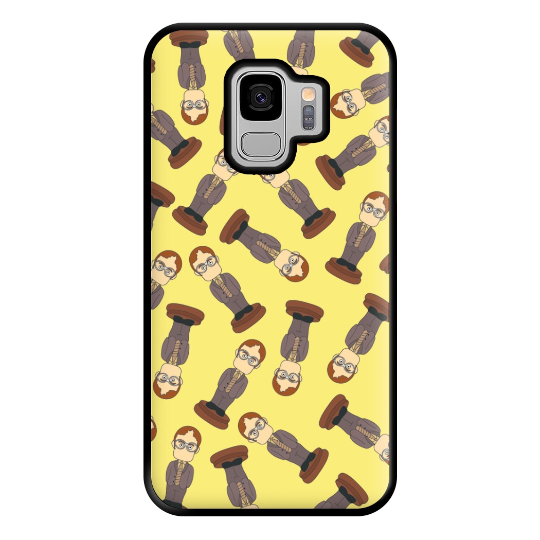 Dwight Pattern Phone Case for Galaxy S9 Plus