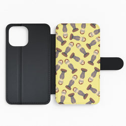 Dwight Pattern Flip Phone Case