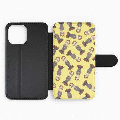 Dwight Pattern Flip Phone Case