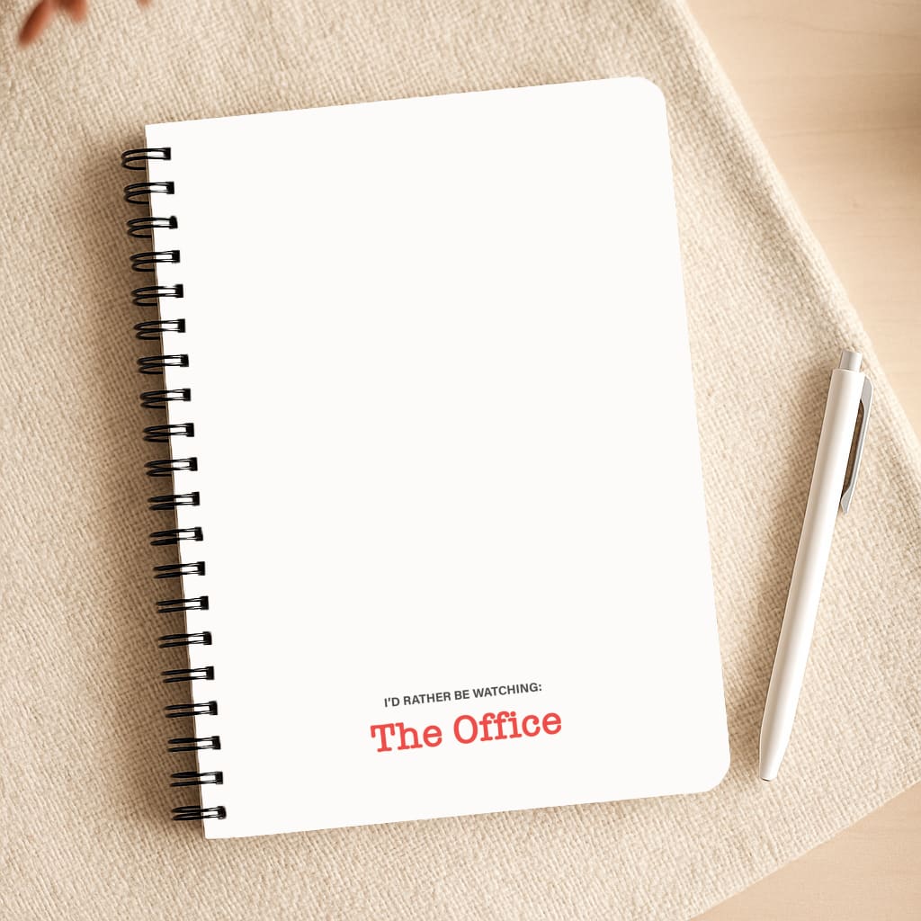 I'd Rather Be Watching The Office Notepad