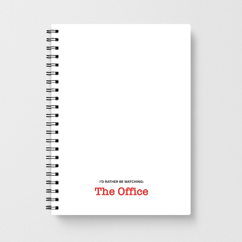 I'd Rather Be Watching The Office Notebook