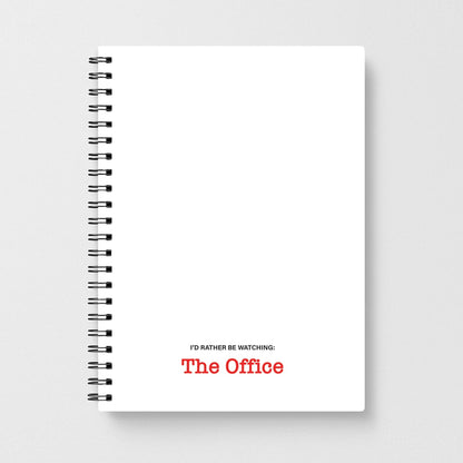 I'd Rather Be Watching The Office Notebook