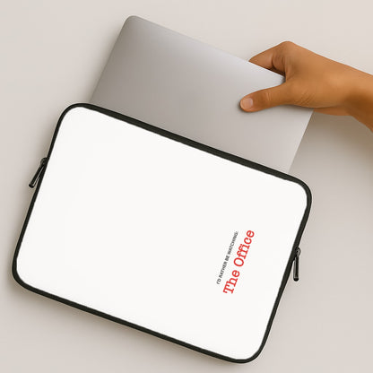 I'd Rather Be Watching The Office MacBook Case