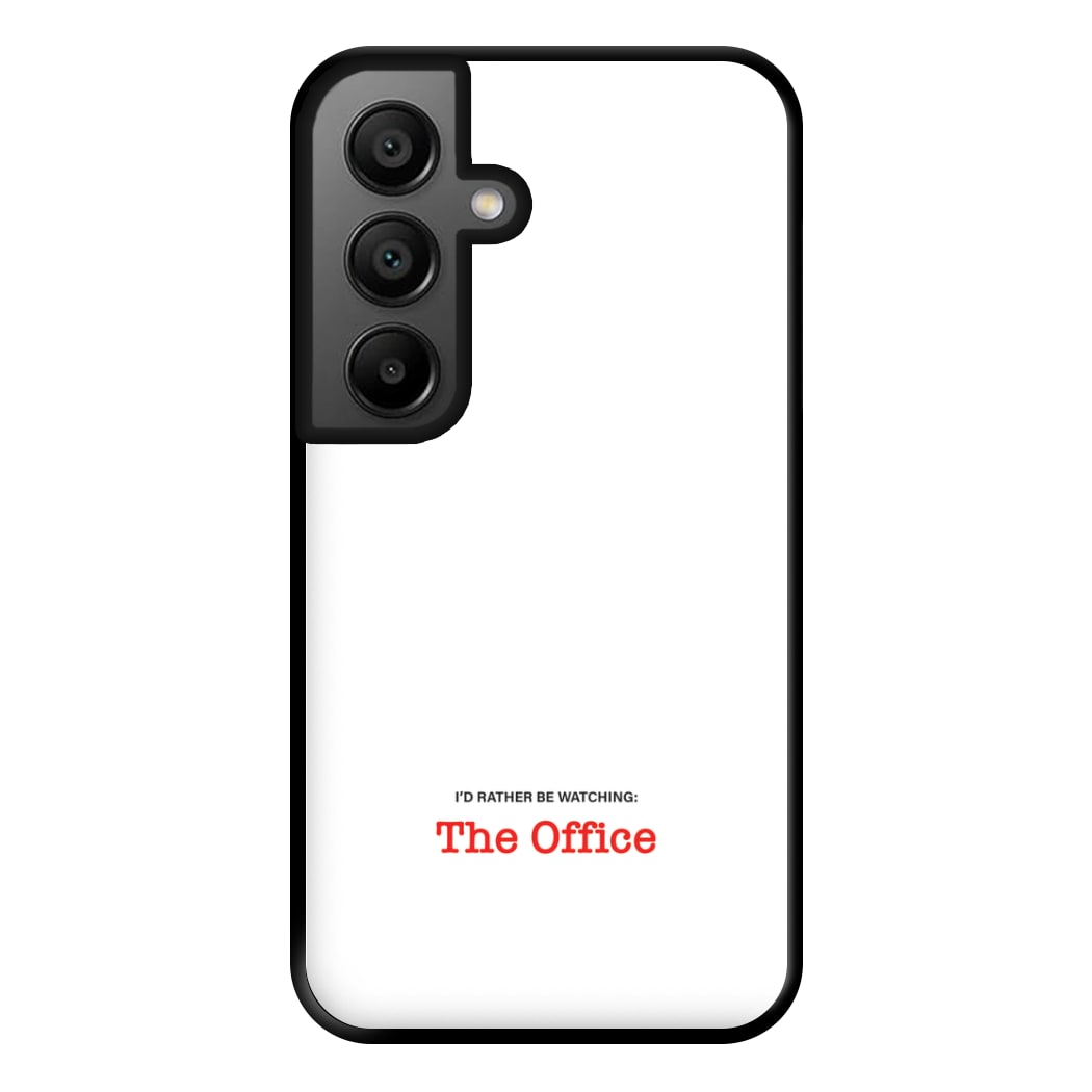 I'd Rather Be Watching The Office Phone Case for Google Pixel 8