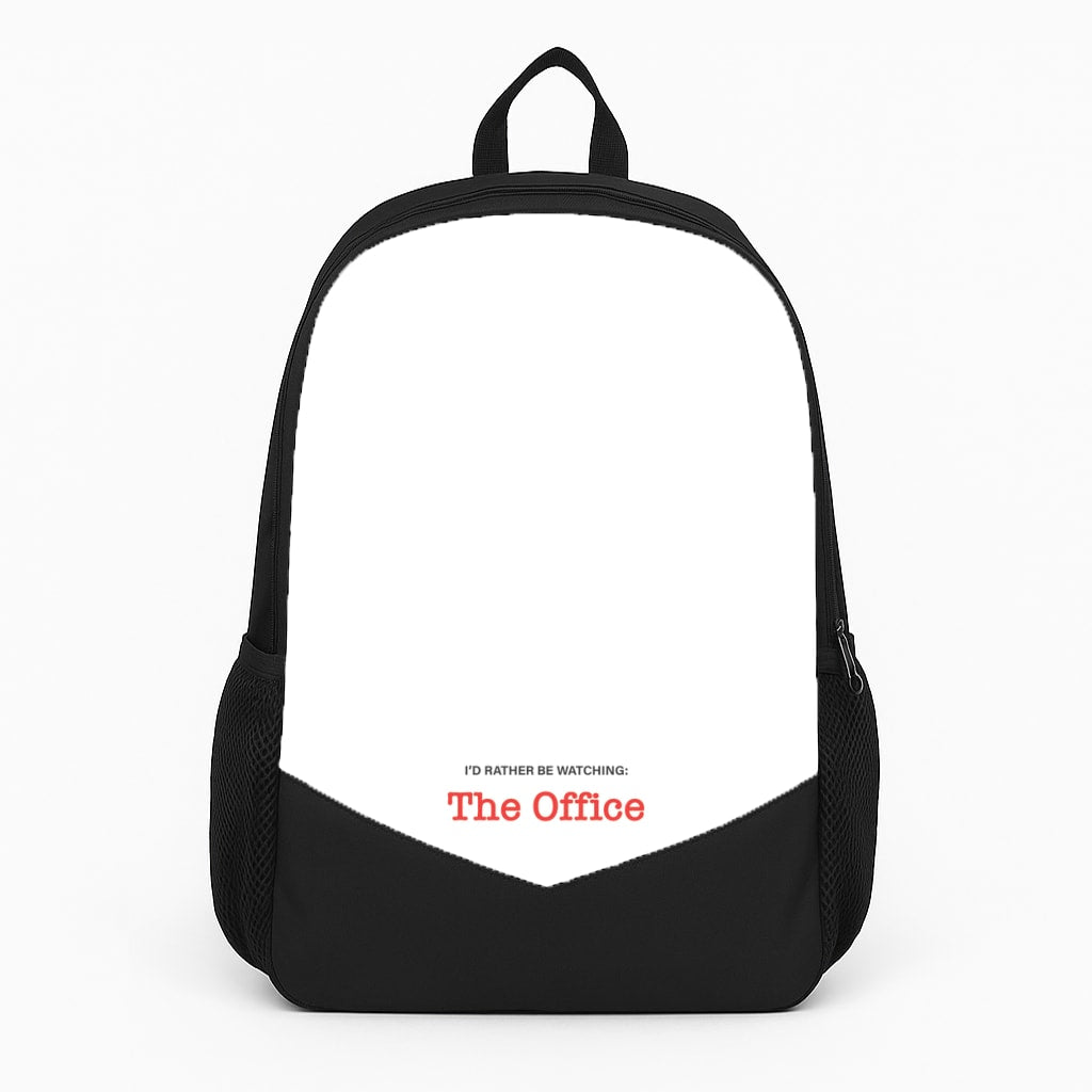 I'd Rather Be Watching The Office Backpack