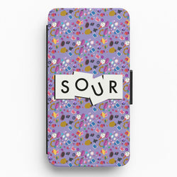 Sour Pattern - Olivia Flip / Wallet Phone Case