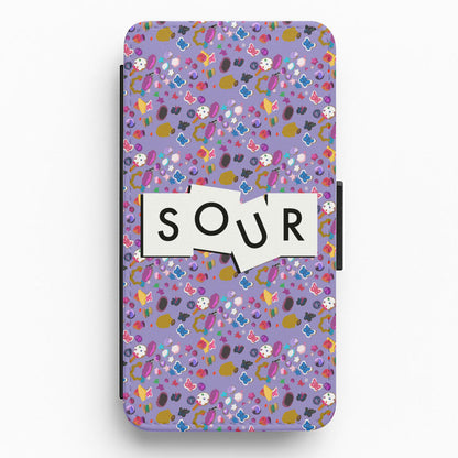 Sour Pattern - Olivia Flip / Wallet Phone Case