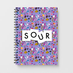 Sour Pattern - Olivia Rodrigo Notebook