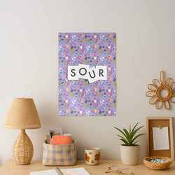 Sour Pattern - Olivia Art Print