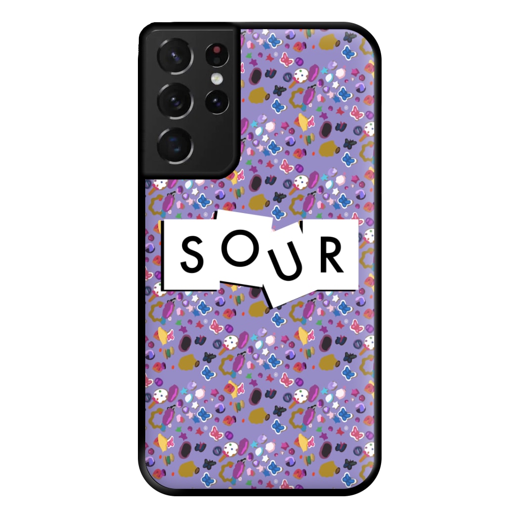 Sour Pattern - Olivia Phone Case for Galaxy S21 Ultra