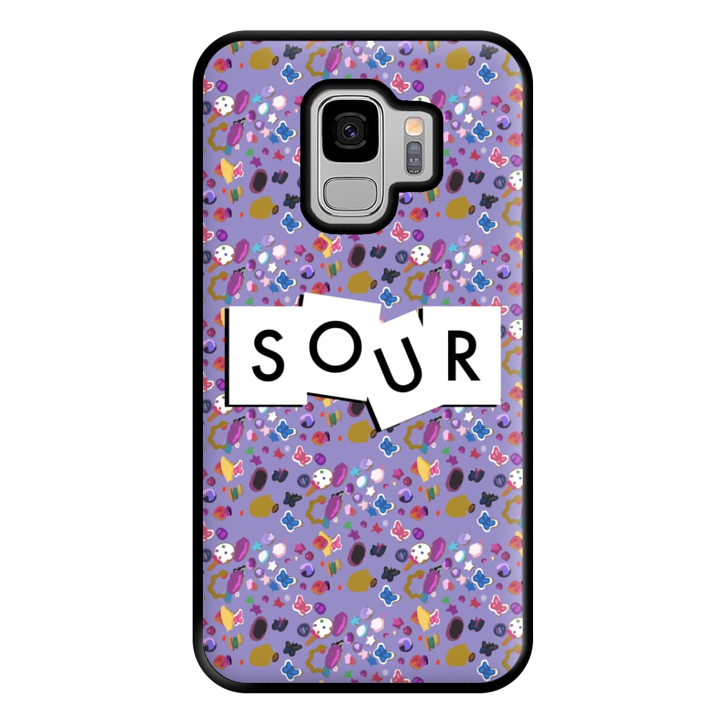 Sour Pattern - Olivia Phone Case for Galaxy S9 Plus