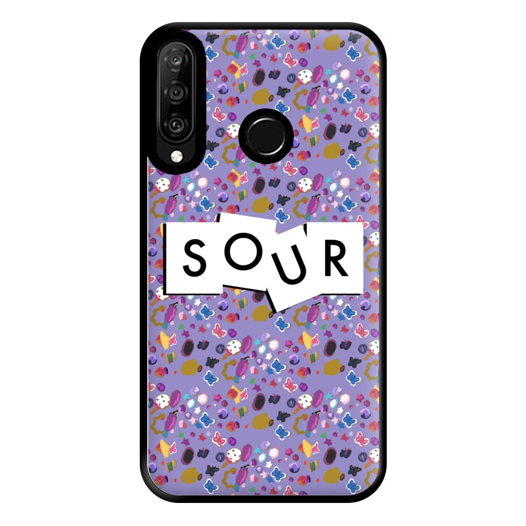 Sour Pattern - Olivia Phone Case for Huawei P30 Lite