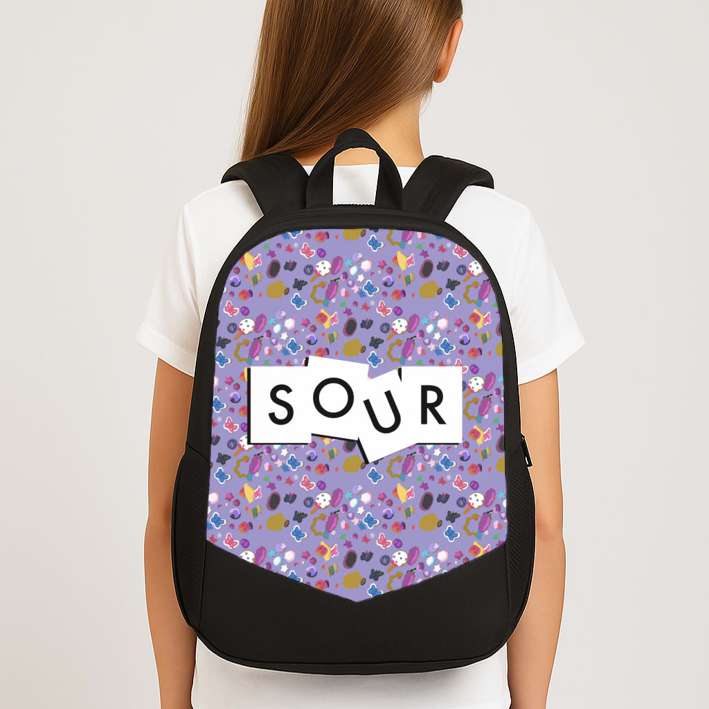 Sour Pattern - Olivia Large School Bag