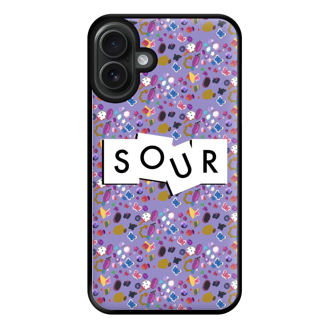 Sour Pattern - Olivia Phone Case for iPhone 16 Plus