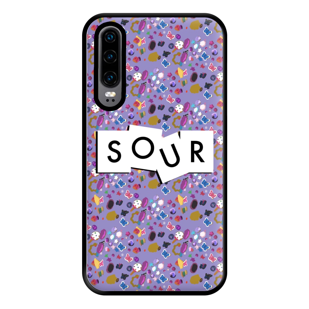 Sour Pattern - Olivia Phone Case for Huawei P30