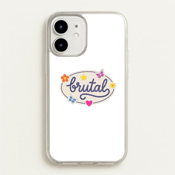 Brutal - Olivia Rodrigo Phone Case - iPhone 12 Mini / Standard