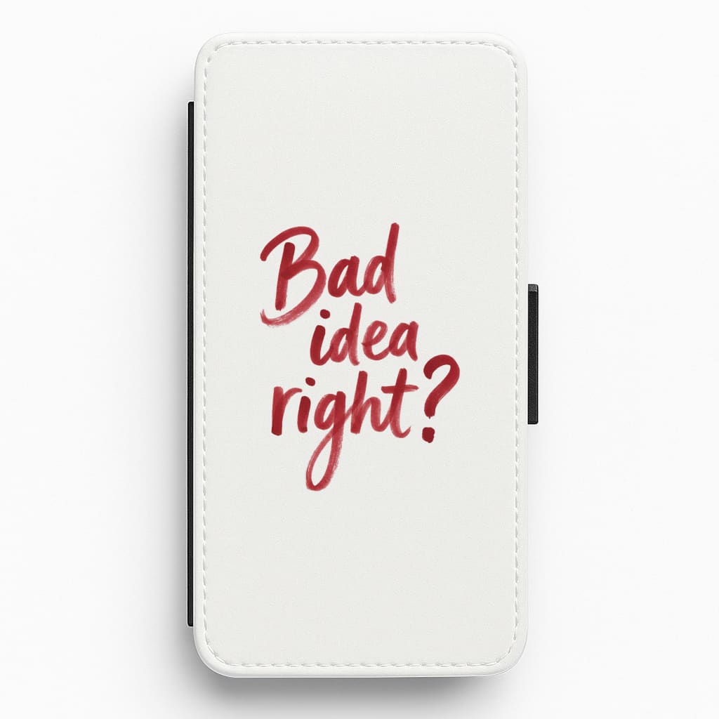 Bad Idea Right Flip / Wallet Phone Case