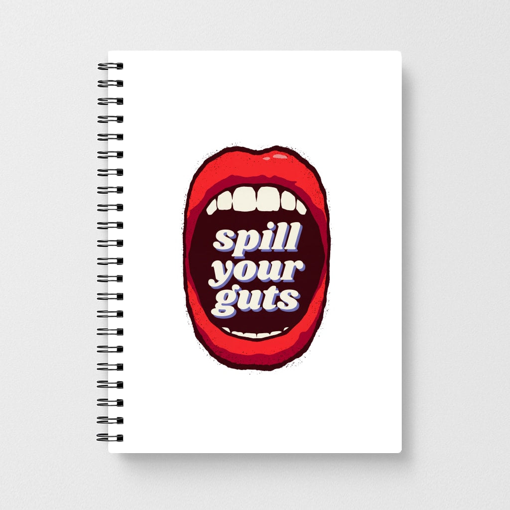 Spill Your Guts Notebook