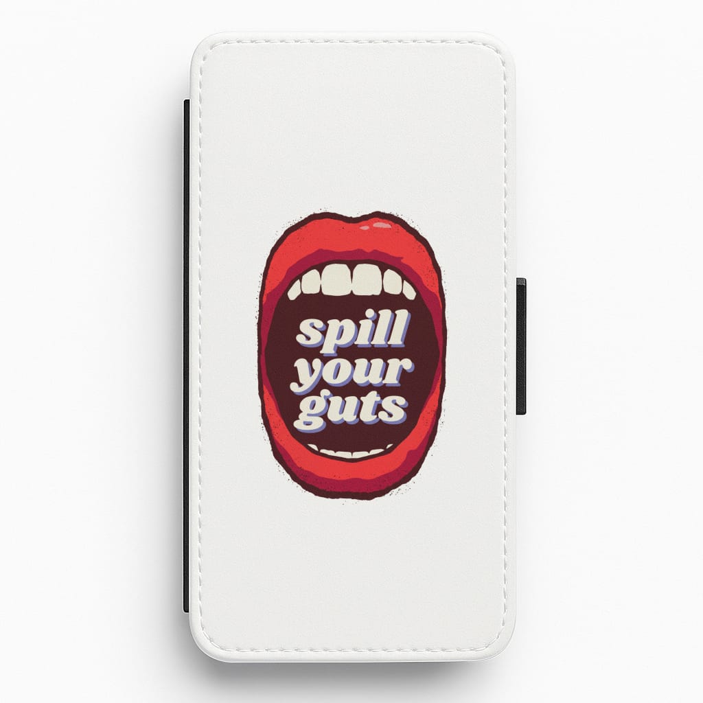 Spill Your Guts Flip / Wallet Phone Case