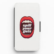 Spill Your Guts Flip / Wallet Phone Case 1
