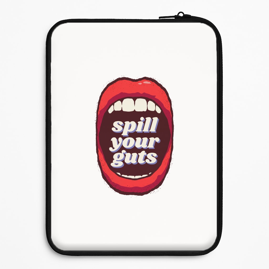 Spill Your Guts Laptop Sleeve