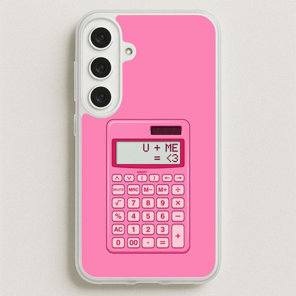 Pink Love Calculator - Olivia Rodrigo Phone Case - Galaxy S26FE / Standard