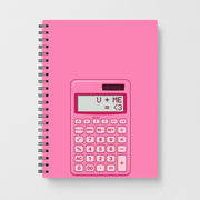 Pink Love Calculator Notebook 1