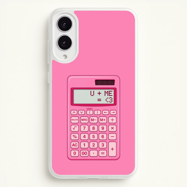 Pink Love Calculator - Olivia Rodrigo Phone Case - Galaxy S25 Edge / Standard