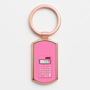 Pink Love Calculator Luxury Keyring 4
