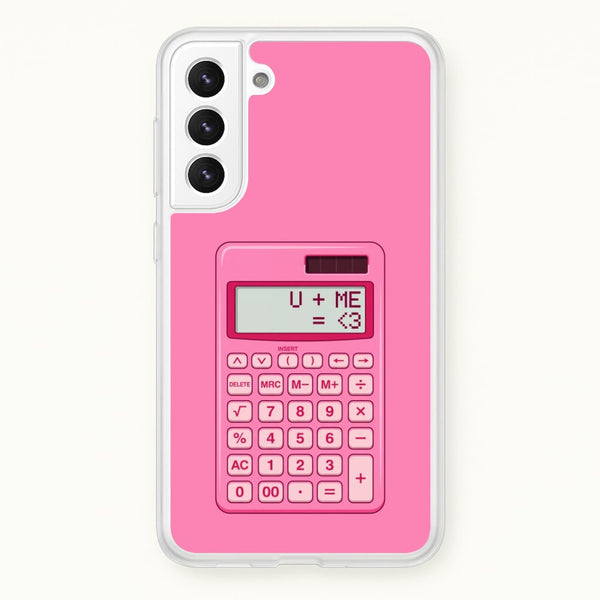 Pink Love Calculator - Olivia Rodrigo Phone Case - Galaxy S22 Plus / Standard