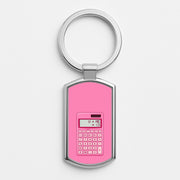 Pink Love Calculator Luxury Keyring 1