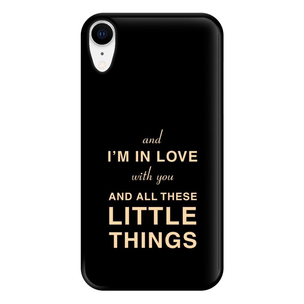 Little Things Phone Case for iPhone XR