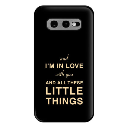 Little Things Phone Case for Galaxy S10e