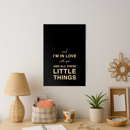 Little Things Art Print