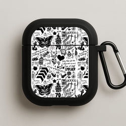 Direction Tattoos AirPods Case