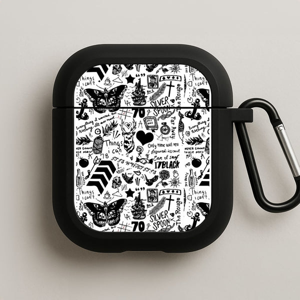 Direction Tattoos AirPods Case