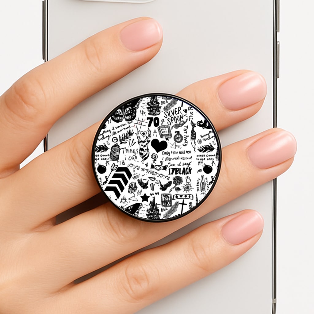 Direction Tattoos Phone Grip