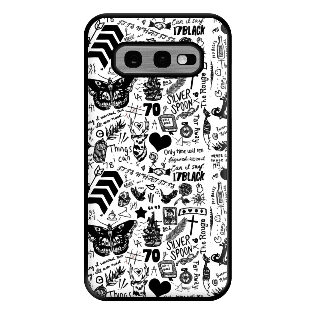 Direction Tattoos Phone Case for Galaxy S10e