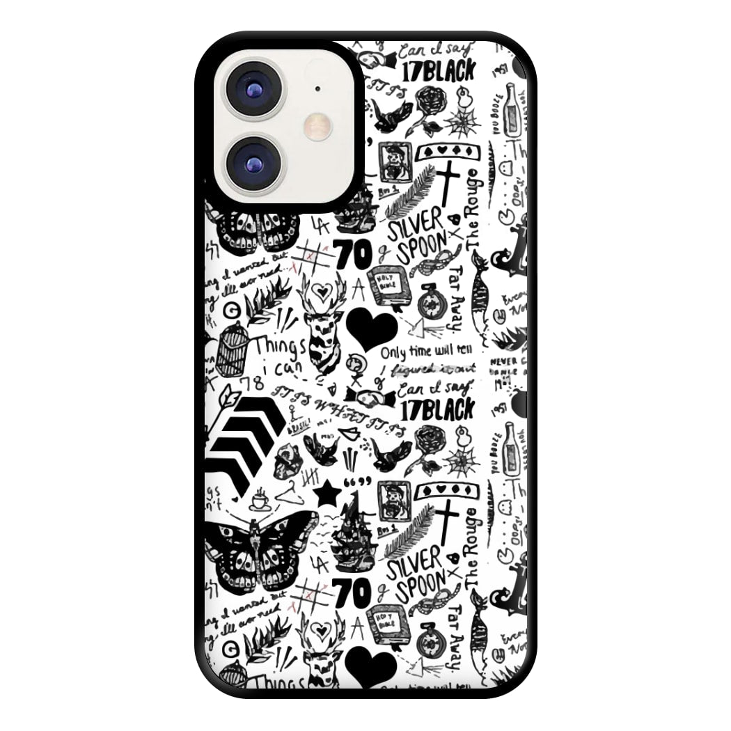 Direction Tattoos Phone Case for iPhone 11