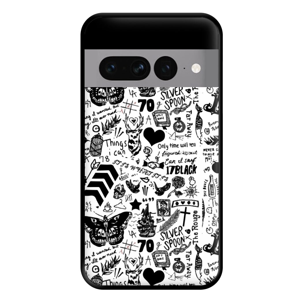 Direction Tattoos Phone Case for Google Pixel 7 Pro