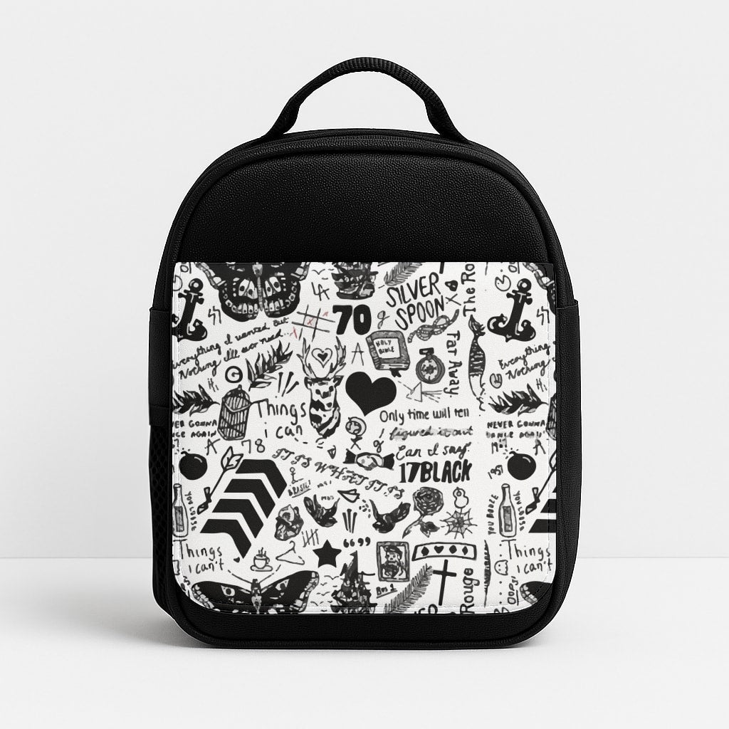 Direction Tattoos Insulated Lunchbox