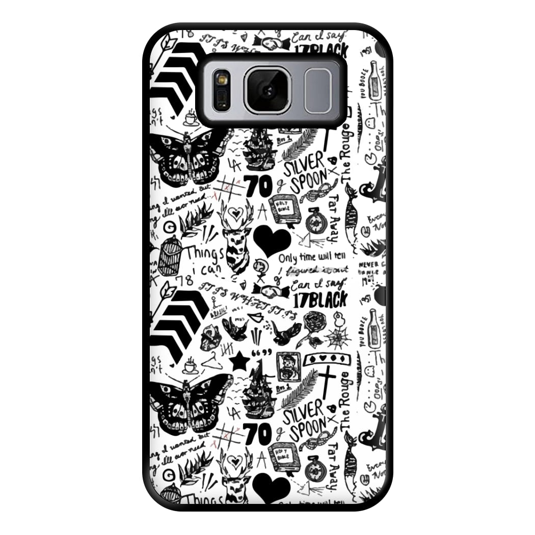 Direction Tattoos Phone Case for Galaxy S8 Plus