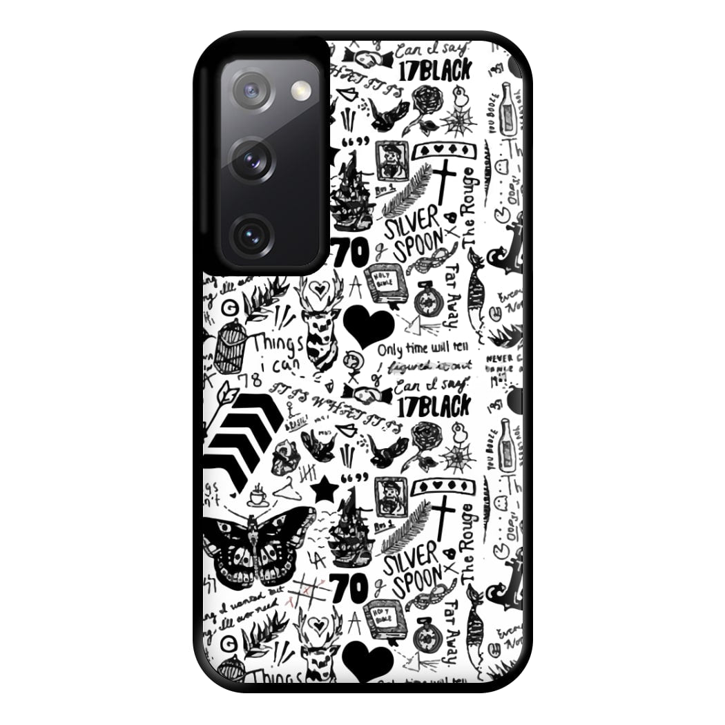 Direction Tattoos Phone Case for Galaxy S20FE