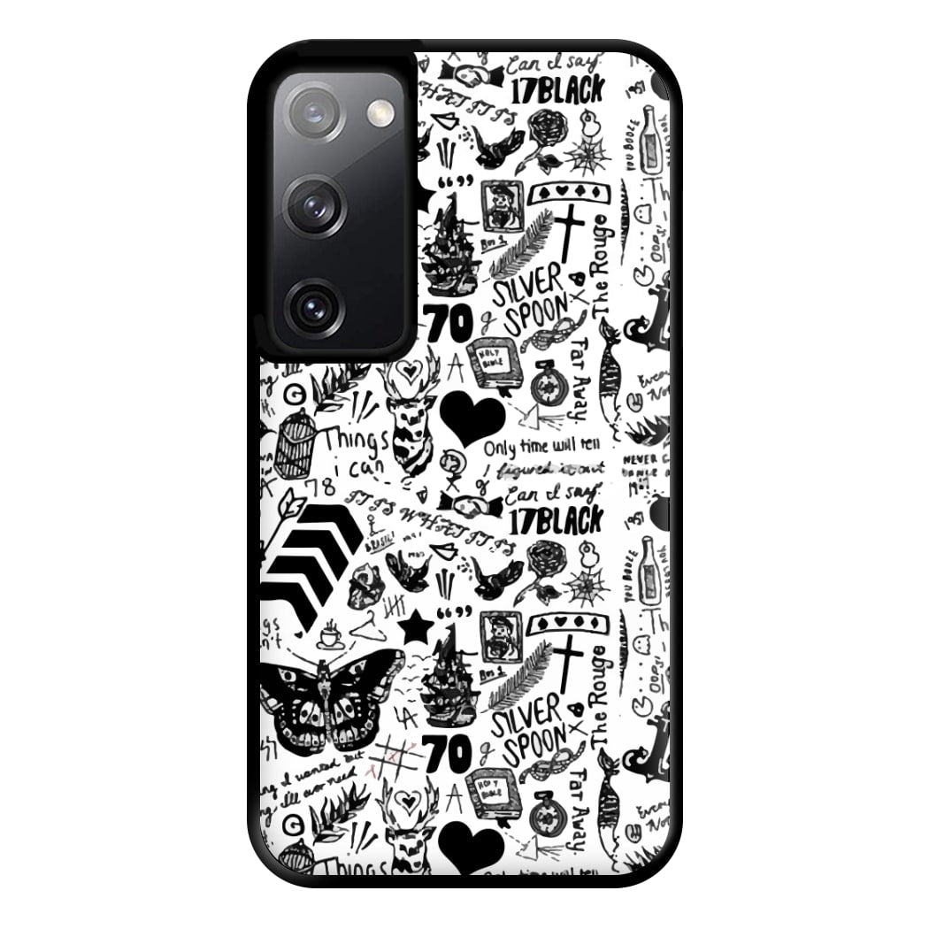 Direction Tattoos Phone Case for Galaxy S20