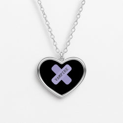 Vampire - Olivia Heart Necklace