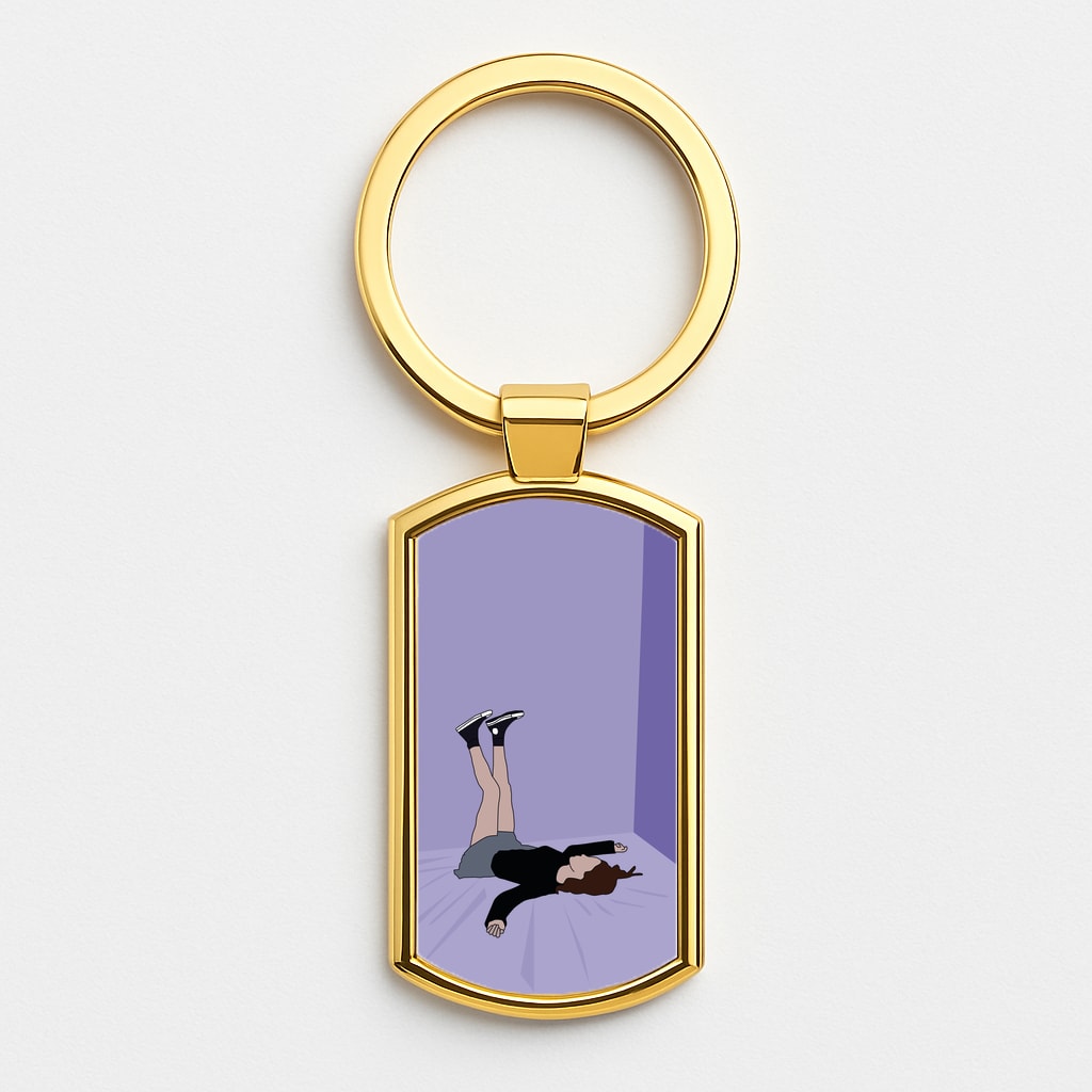 Guts - Olivia Gold Keyring